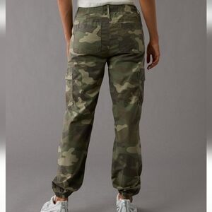 Camo Cargo Pants,American Eagle Baggy Joggers, High Waisted Joggers, Size 4